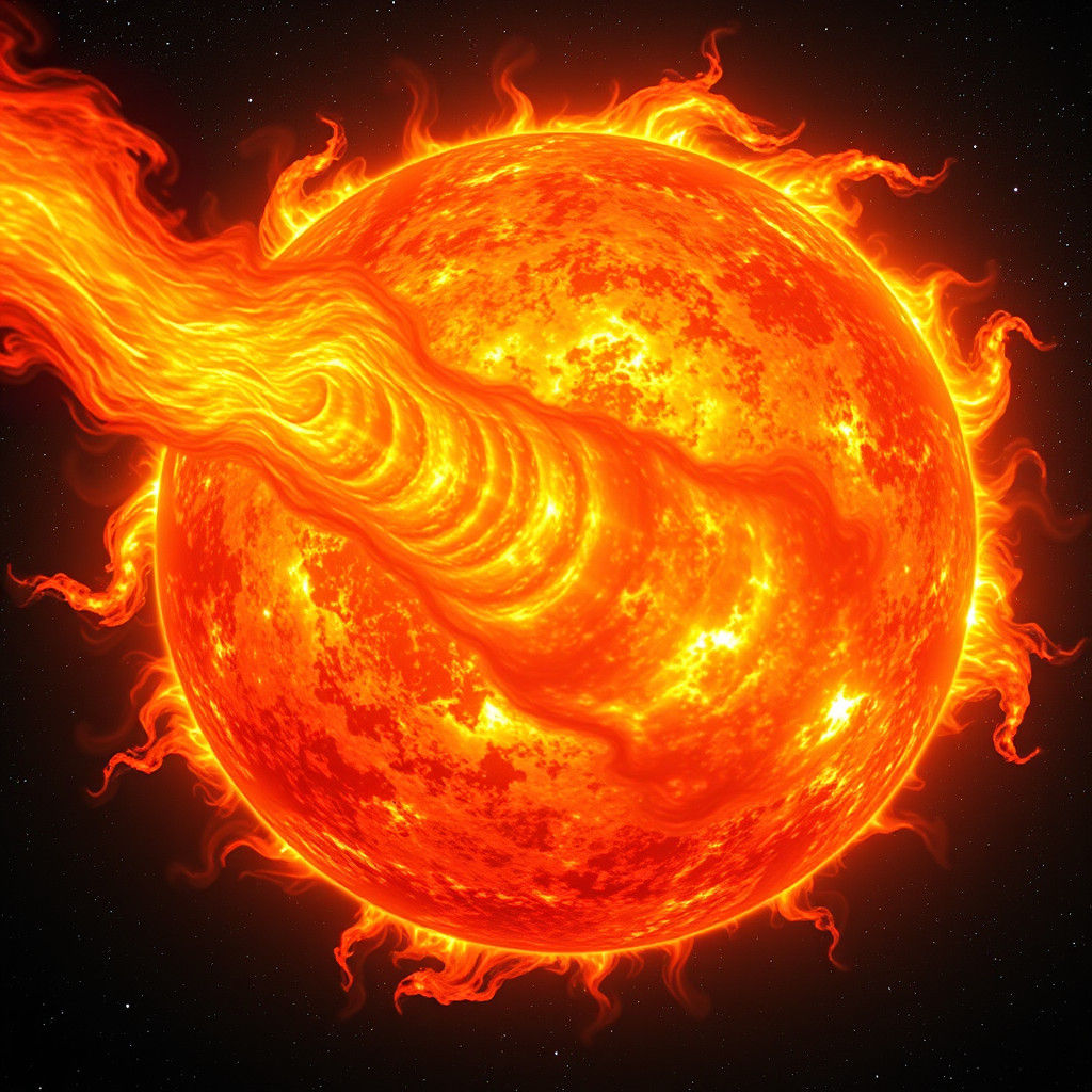 Radiant Sun Erupts with Gargantuan Solar Flare