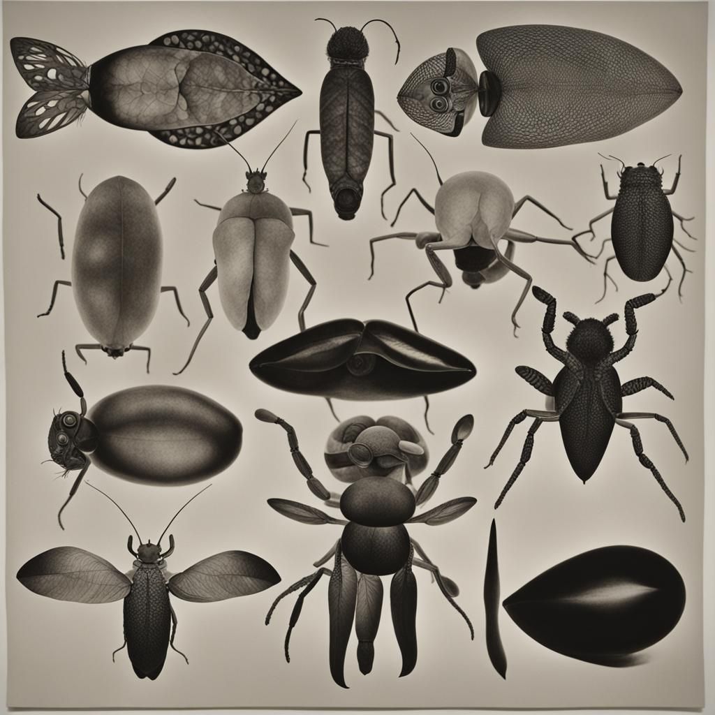 Invertebrates: Man Ray Photographic Style