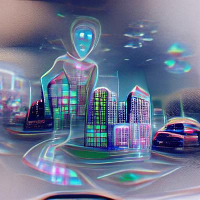 Lost in Holographic Cityscape