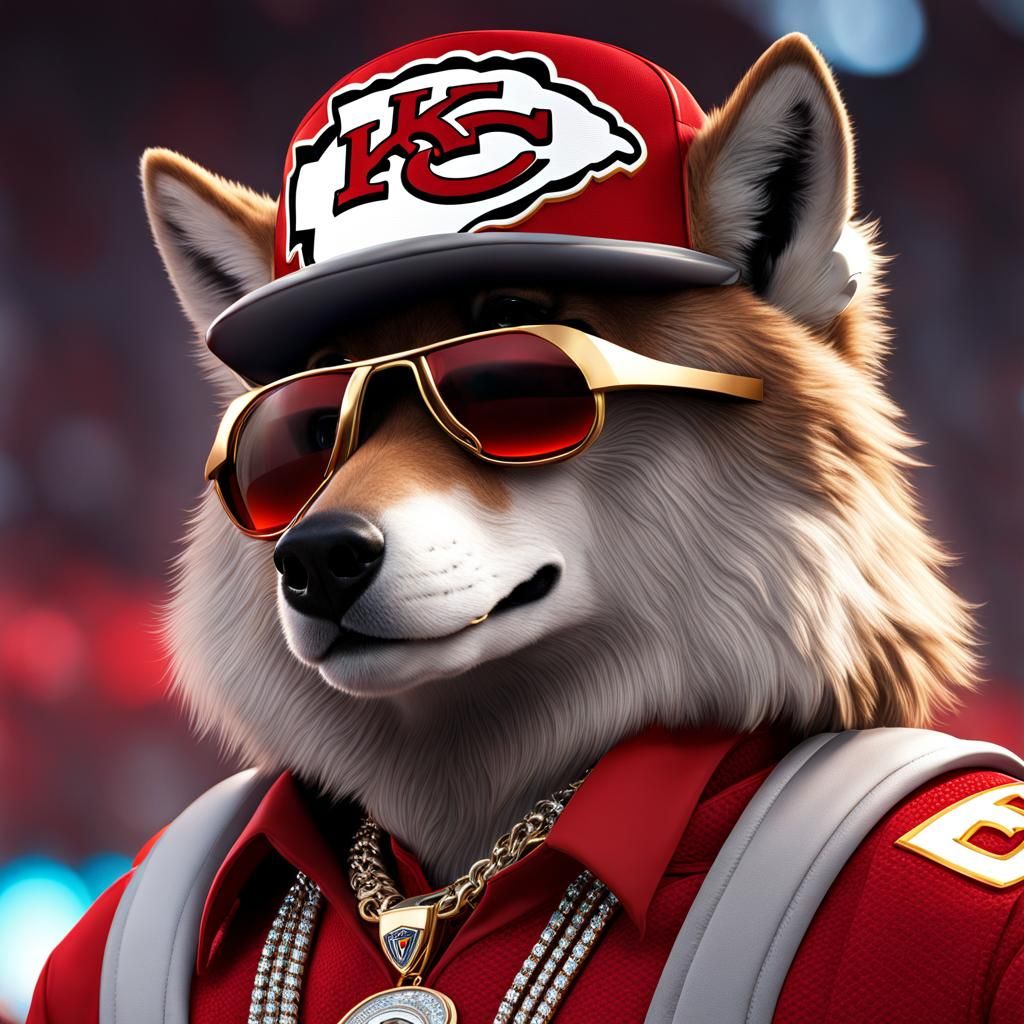 KC Wolf in Designer Clothing and Diamond Jewelry