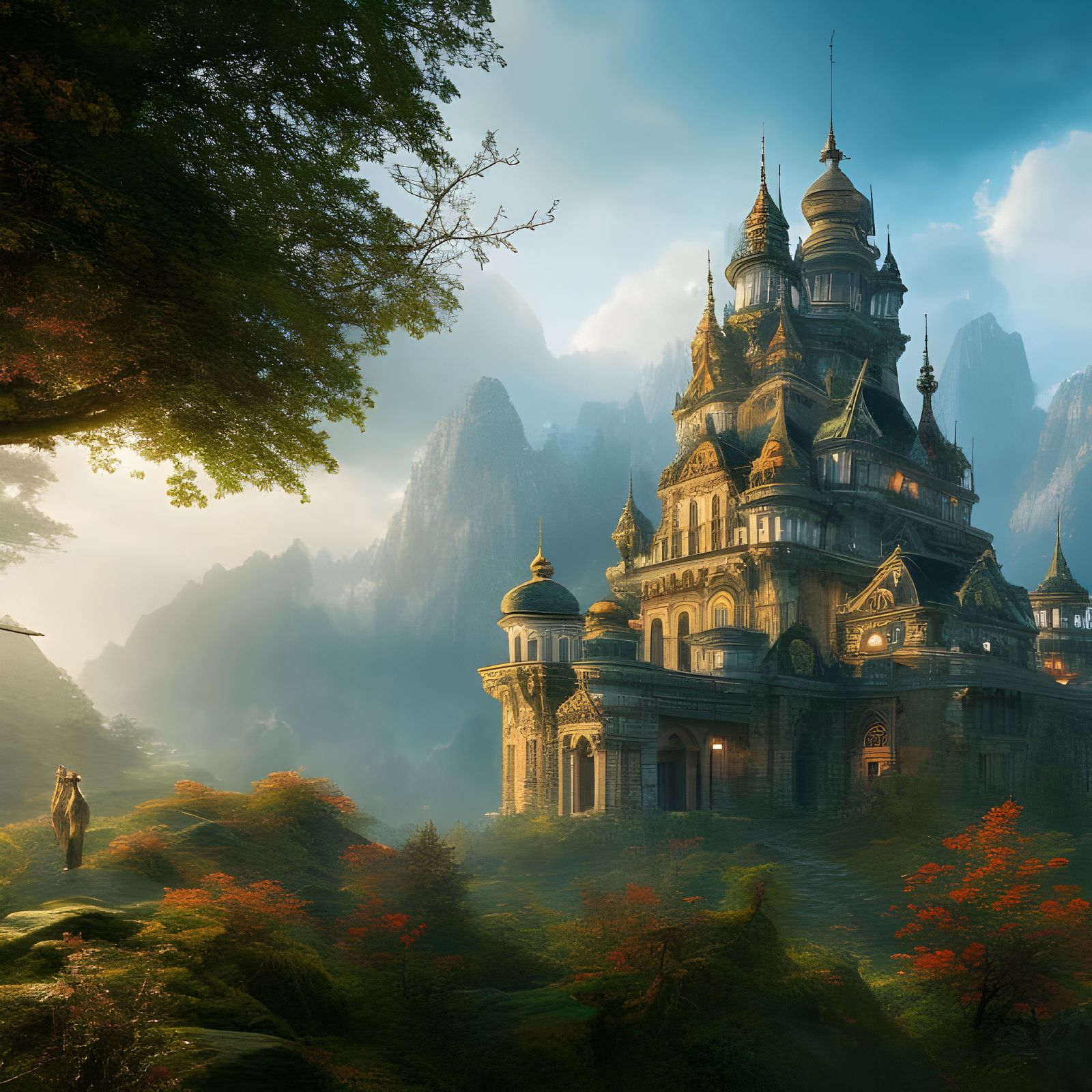 Castle in the Clouds