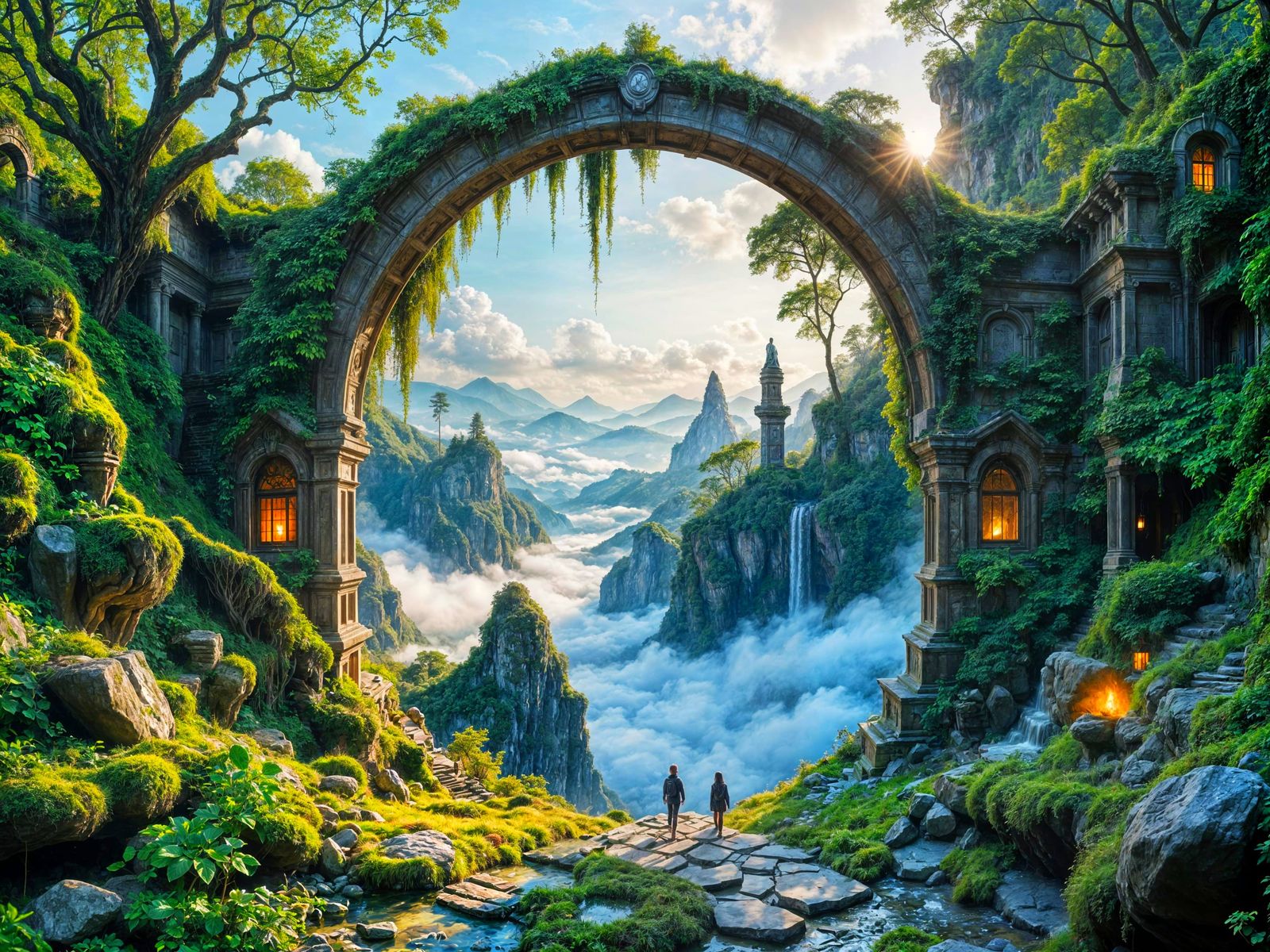 Through the Open Gate