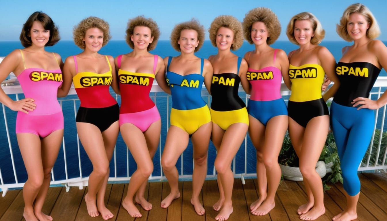 Women in Spandex on Spam Decks