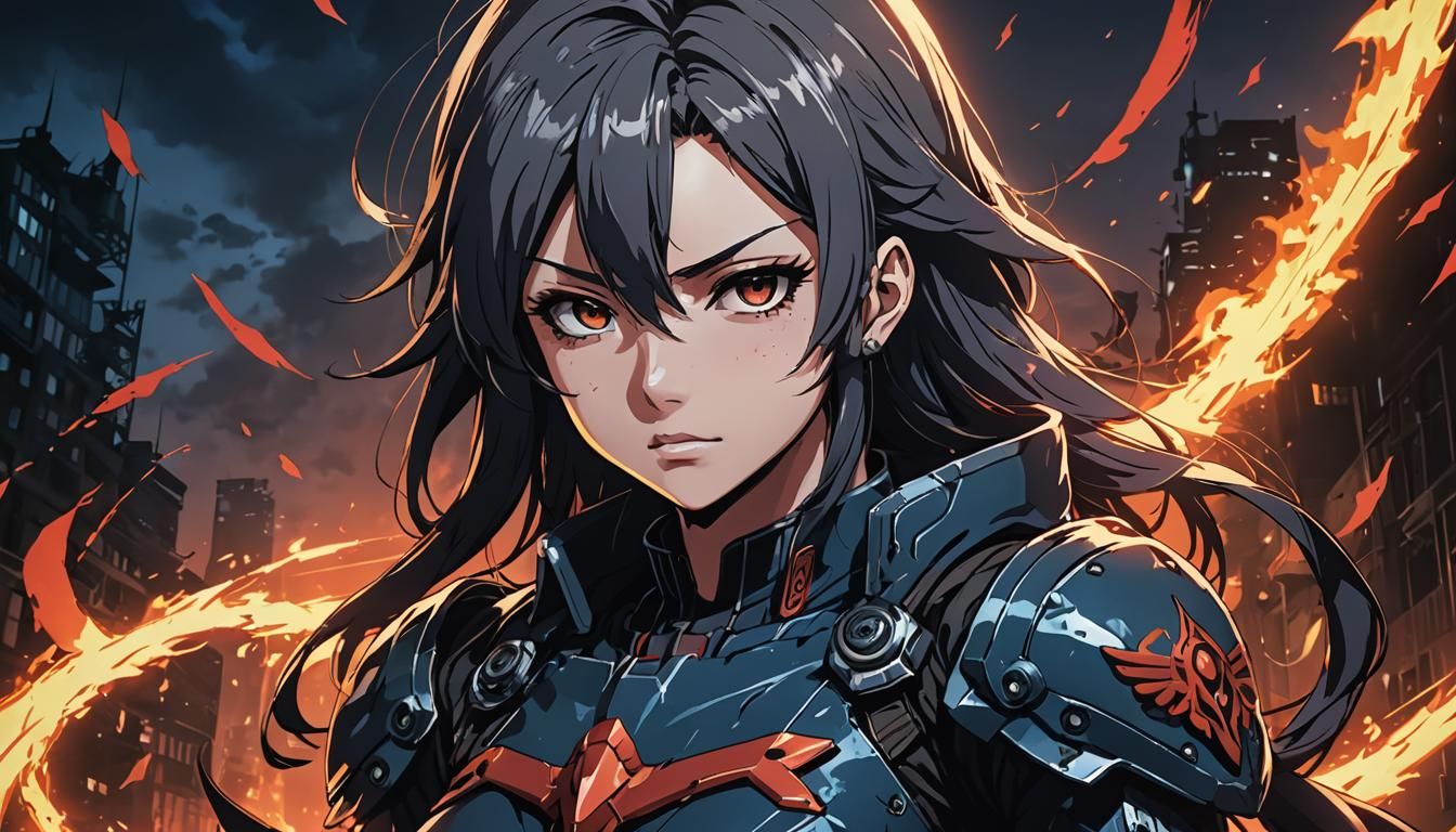 Anime Style Chooser of the Slain Digital Art