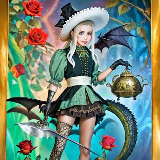 Surreal Assemblage: A Fantastical Matte Painting