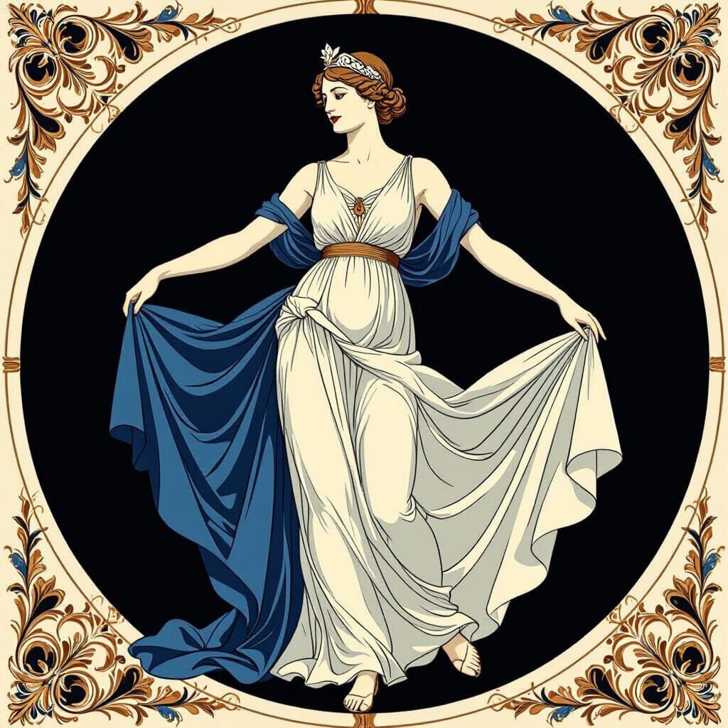 The French Marianne in Art Deco Style