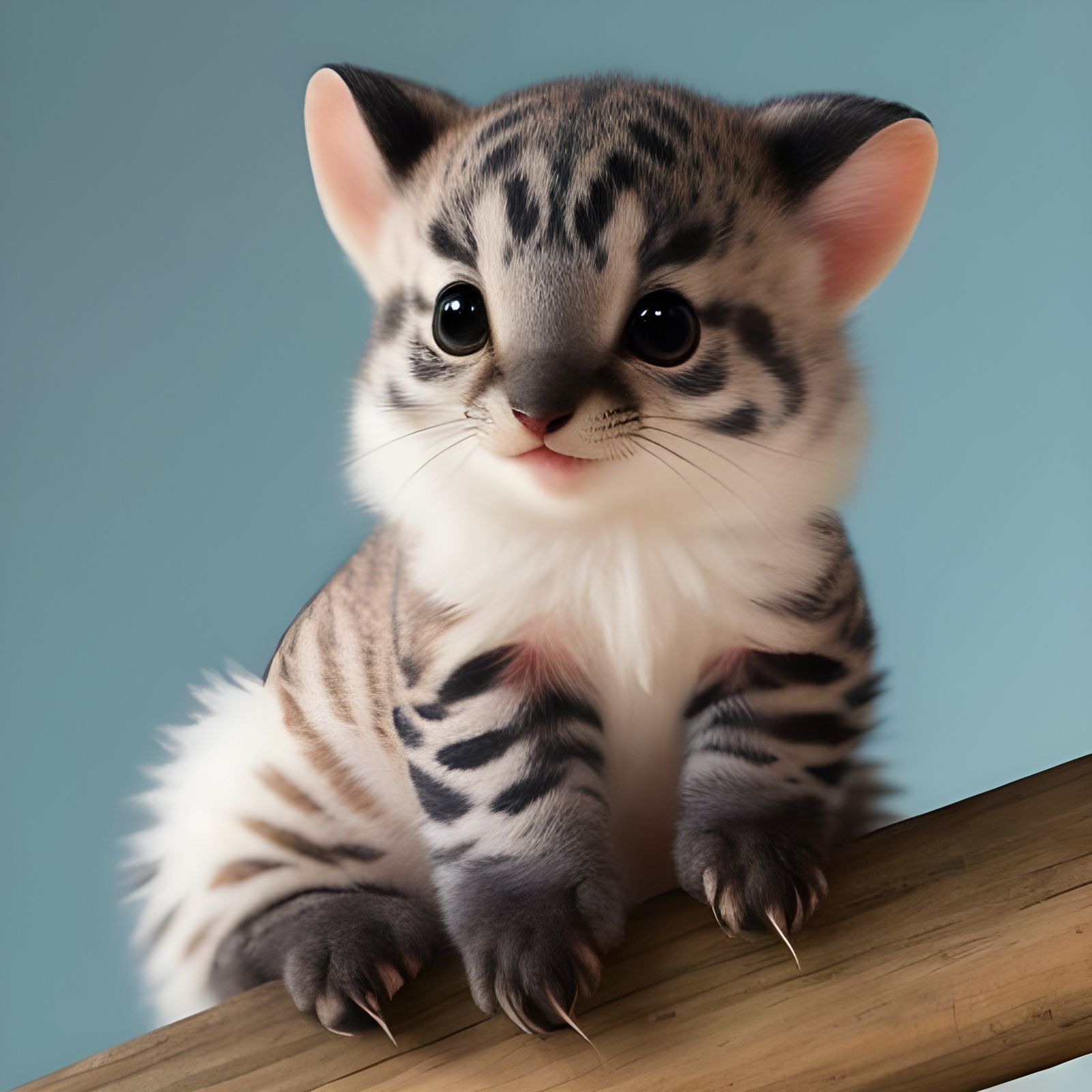 Adorable AI-Generated Animal Image