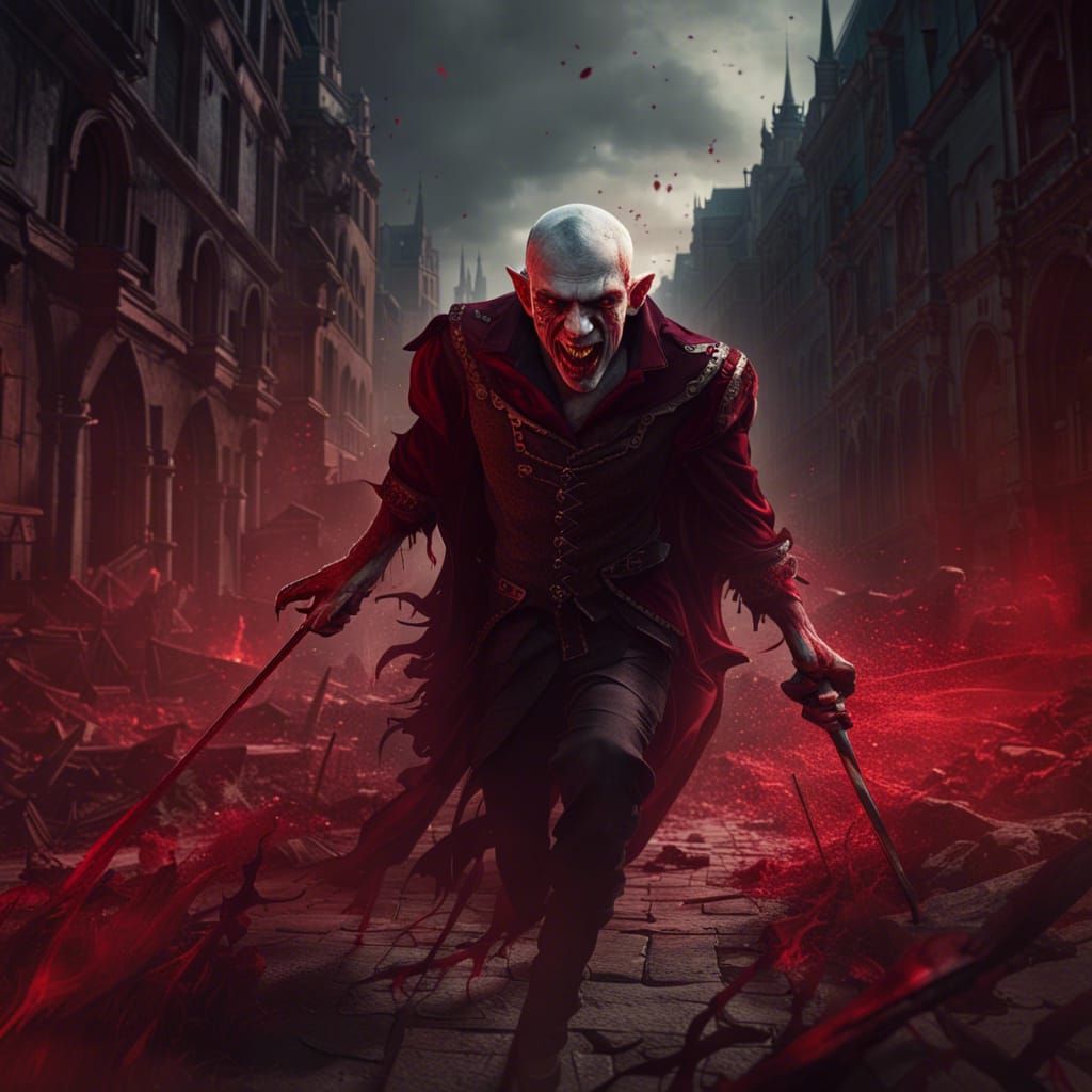 Vampire's End: Stake Through the Heart in Gothic City