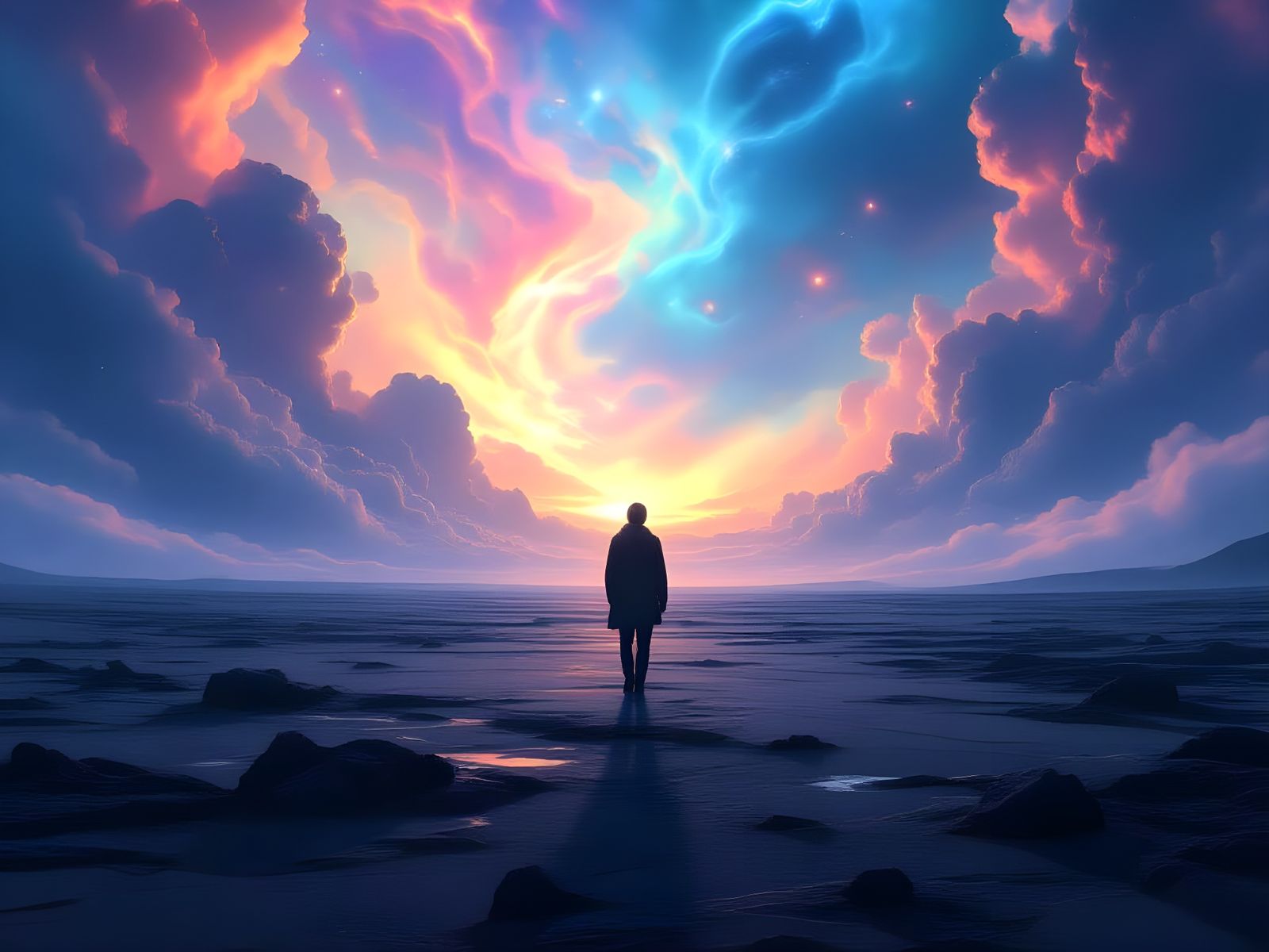 Cosmic Loneliness: A Holographic Astral Landscape