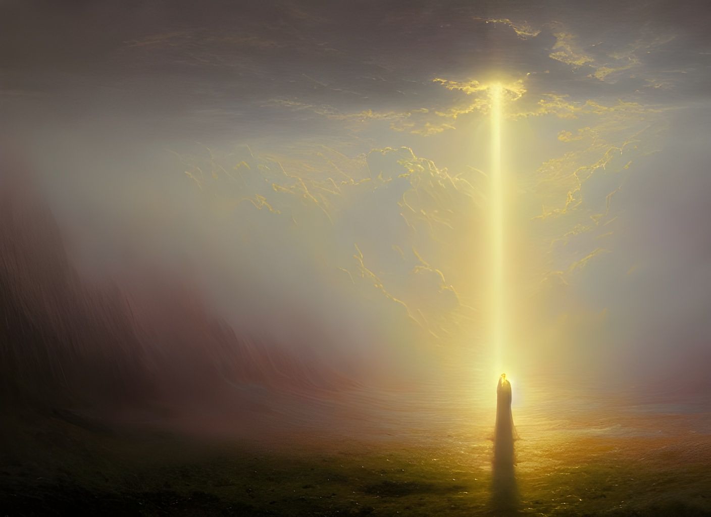 Divine Miracle in Ethereal Fantasy Style