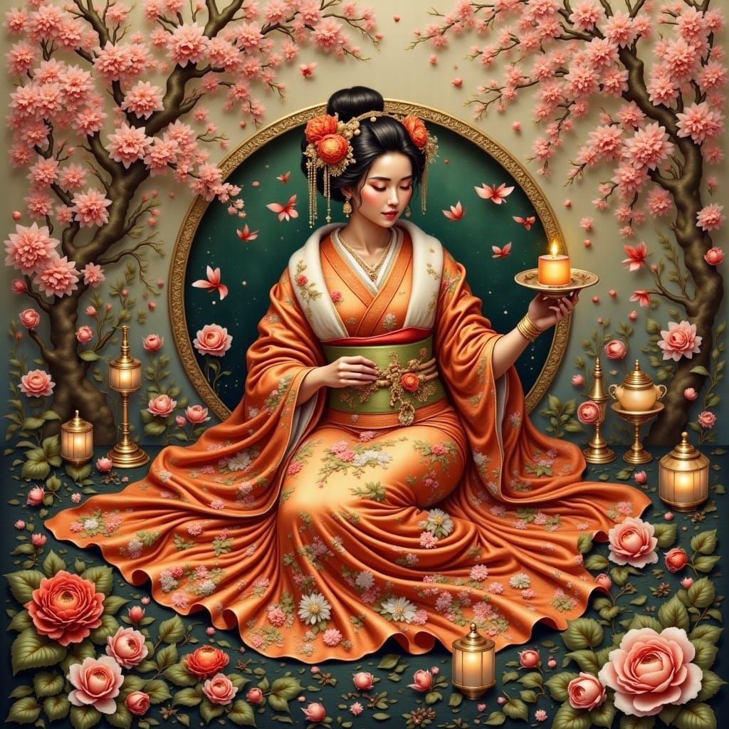 Candlelit Geisha