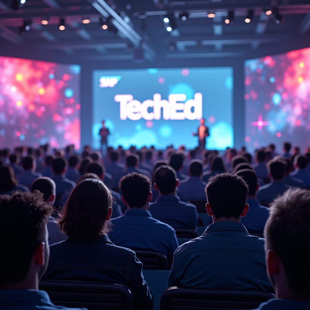 Software Developers at SAP TechEd Conference