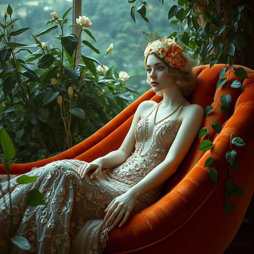 Whimsical Art Deco Romance in the Liver's Secret World