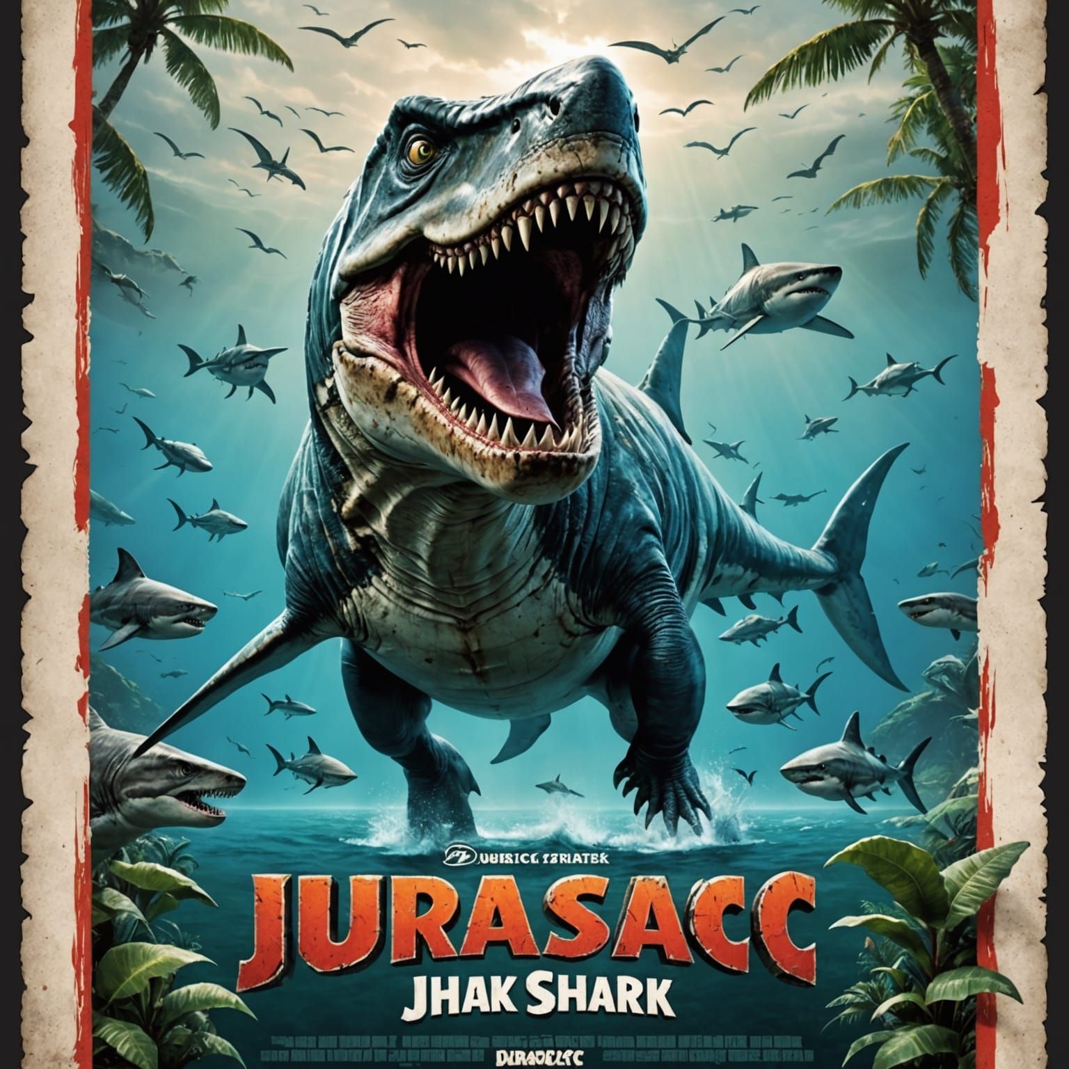 Jurassic Shark Movie Poster
