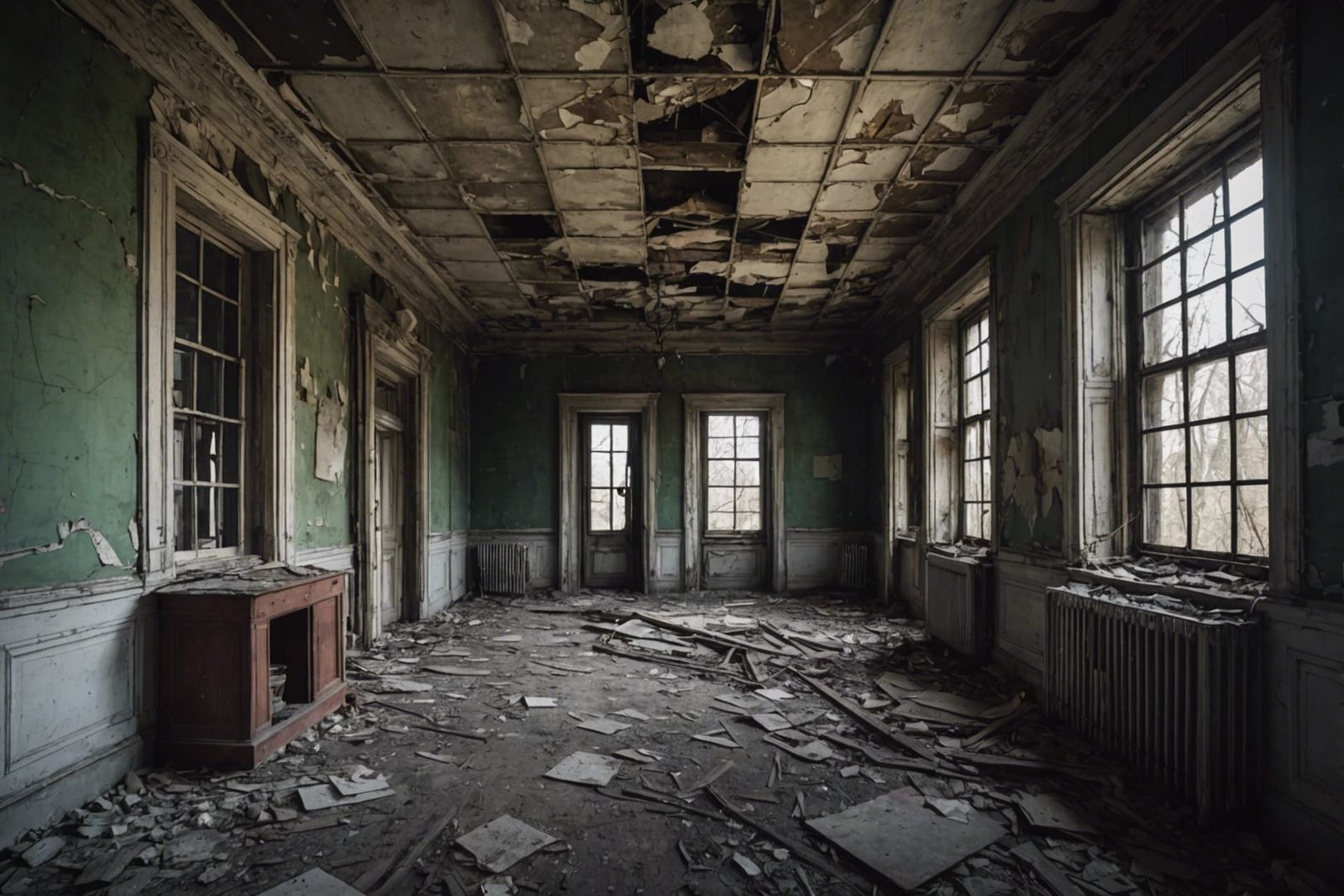 Eerie Abandoned Places with Enigmatic People