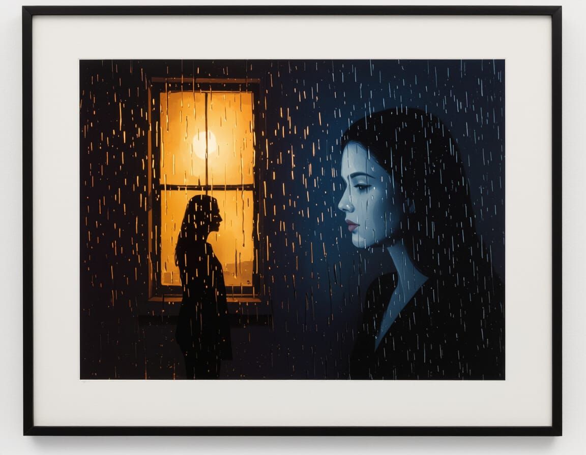 In the Border Between Positive and Negative Space, Was She E...