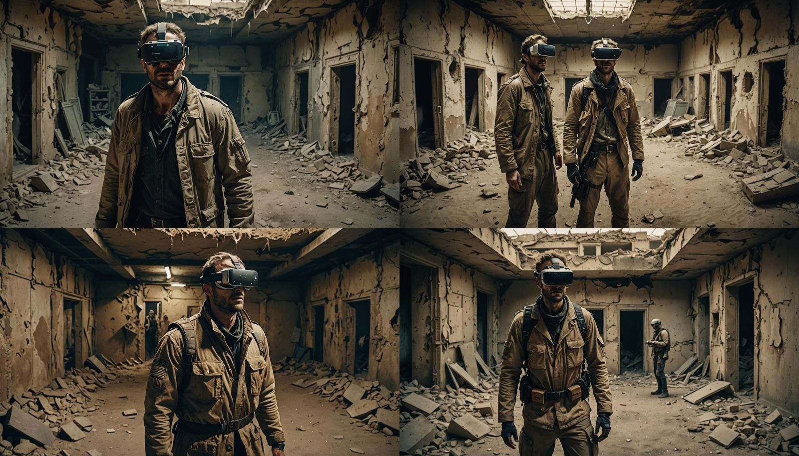 Post-Apocalyptic Paris VR in Cinematic Style