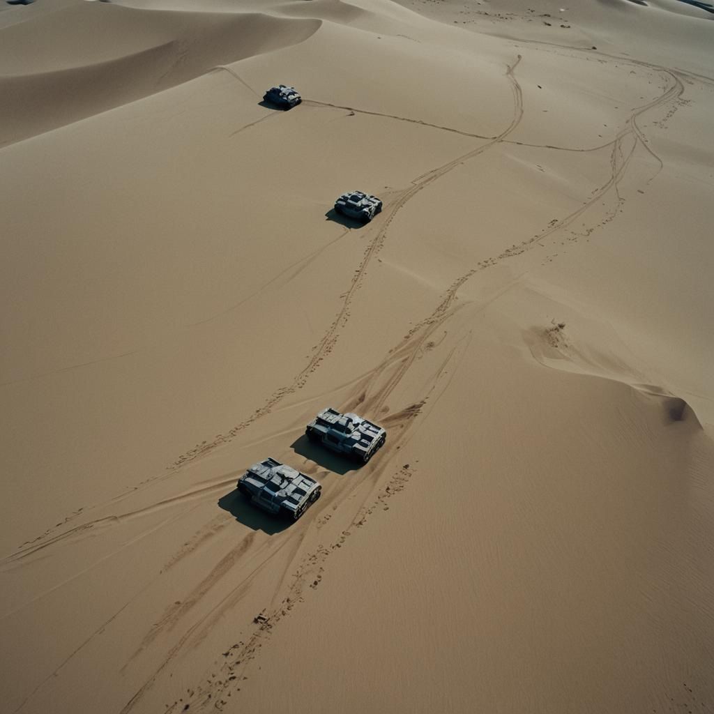Dune 2024: Cinematic Film Still in Epic Style