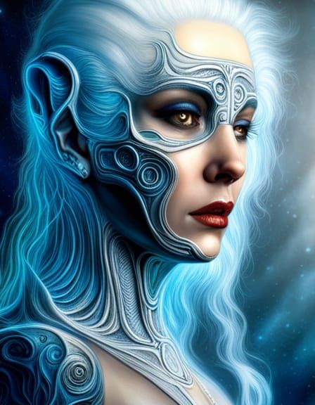 Tree of Life in Space: Biomechanical Surrealism