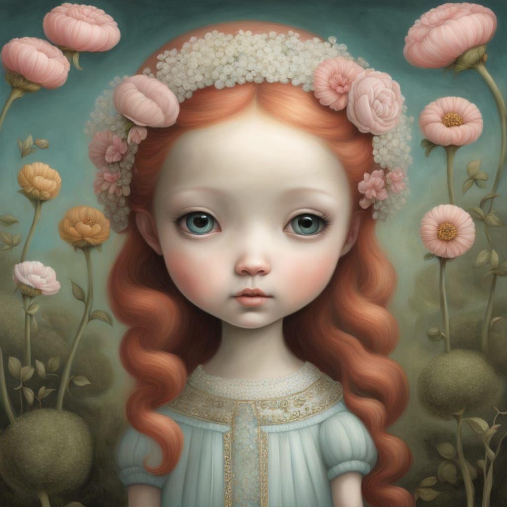 Dreamlike Art in Ceccoli Style