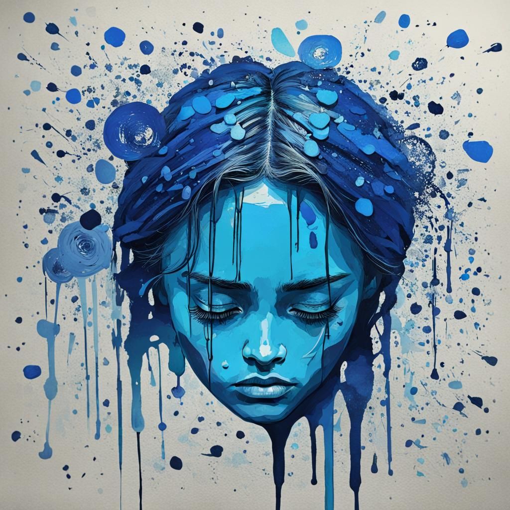 Evocative Image of Monday Blues, Emotional Concept