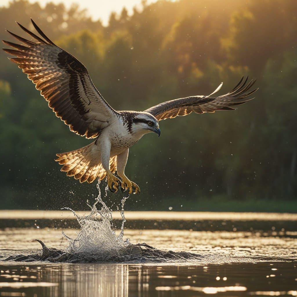 Osprey in Splendid Lake Landing