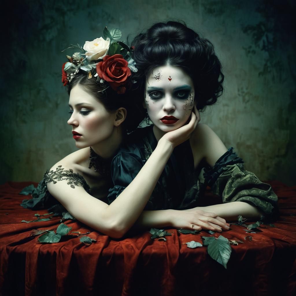 Surreal Photorealistic Image in Style of Fine Art Photograph...