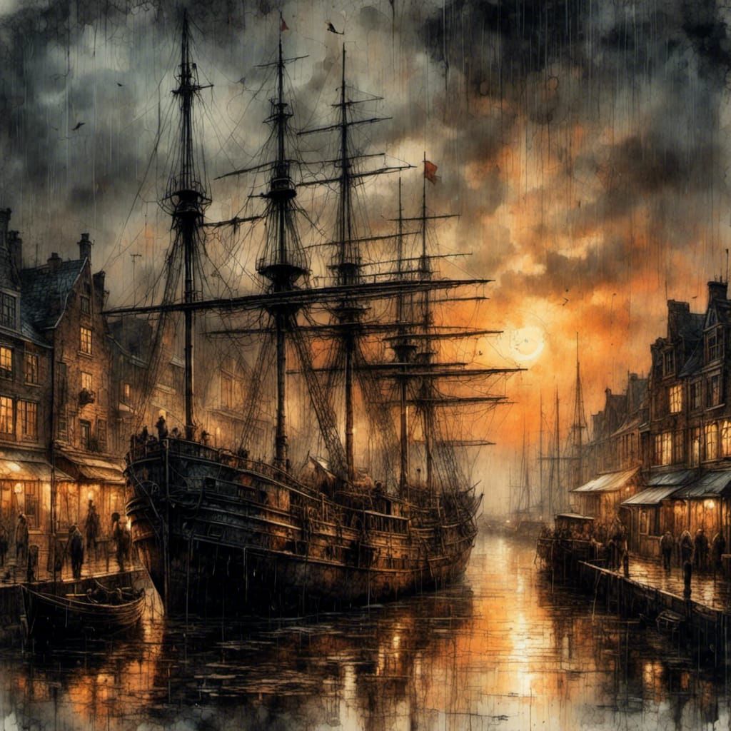 Sunset <lora:Grunge-Poster:1.0> <lora:Fluidity:1.0> <lora:SuperHyperrealism:1.0>