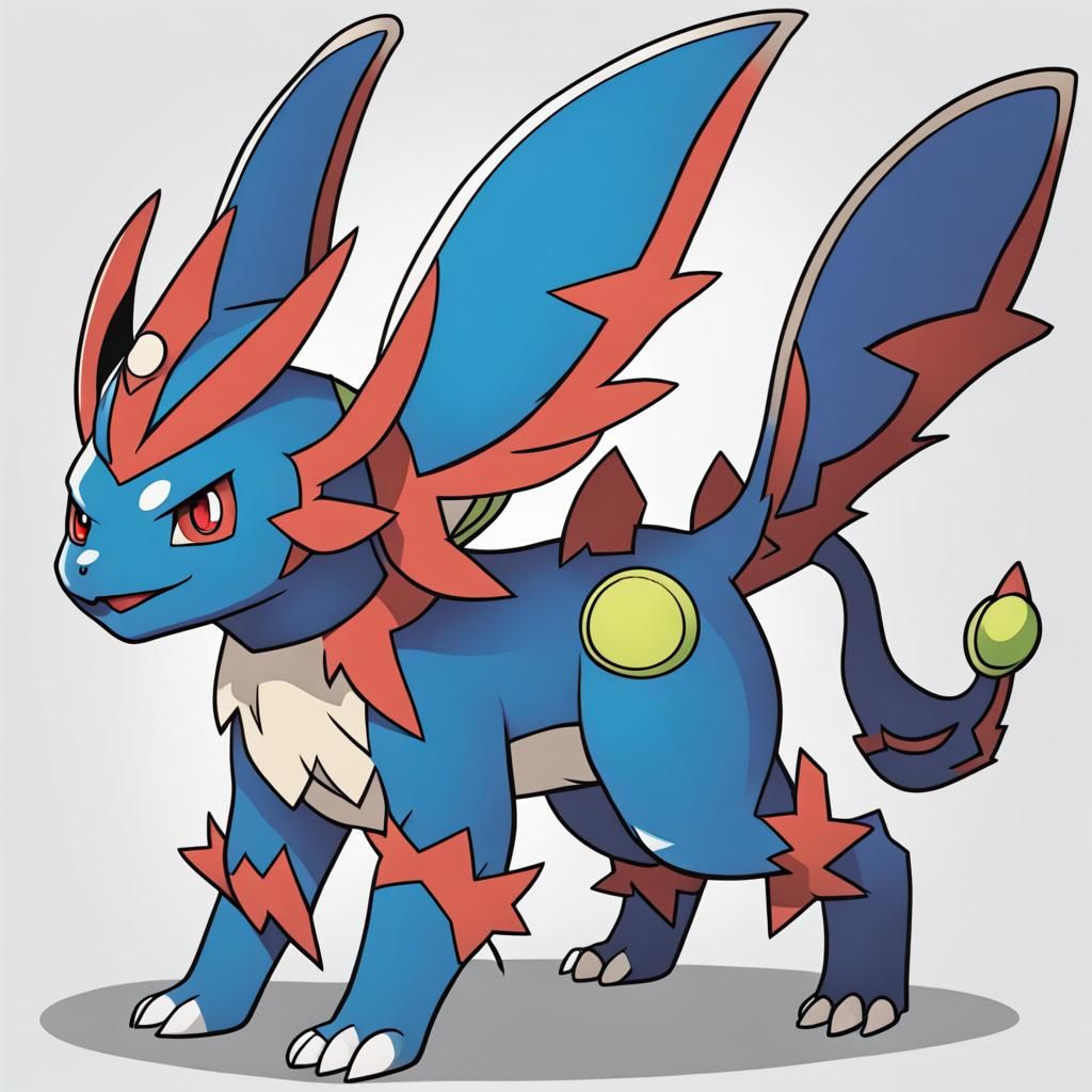 Flareon Pokemon: AI Generated Image