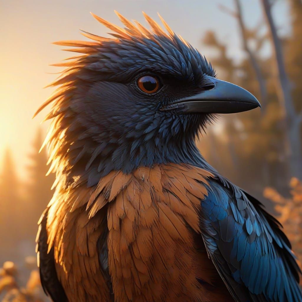 Birds in Epic Digital Art Battle