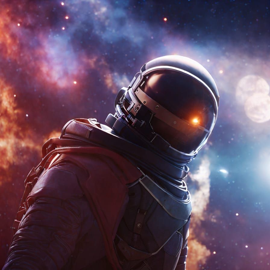 AI Generated Spaceman