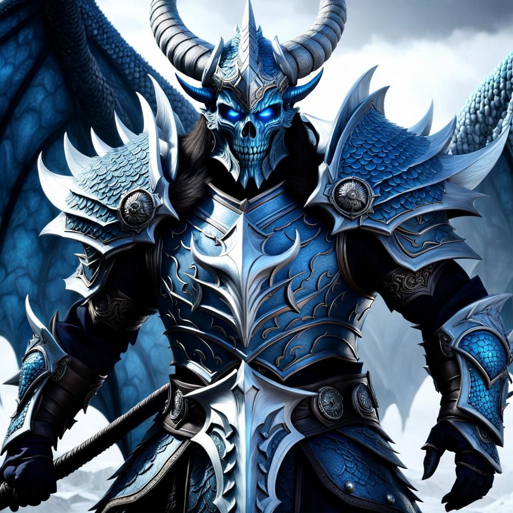 Fierce Frost Giant in Dragonscale Armor