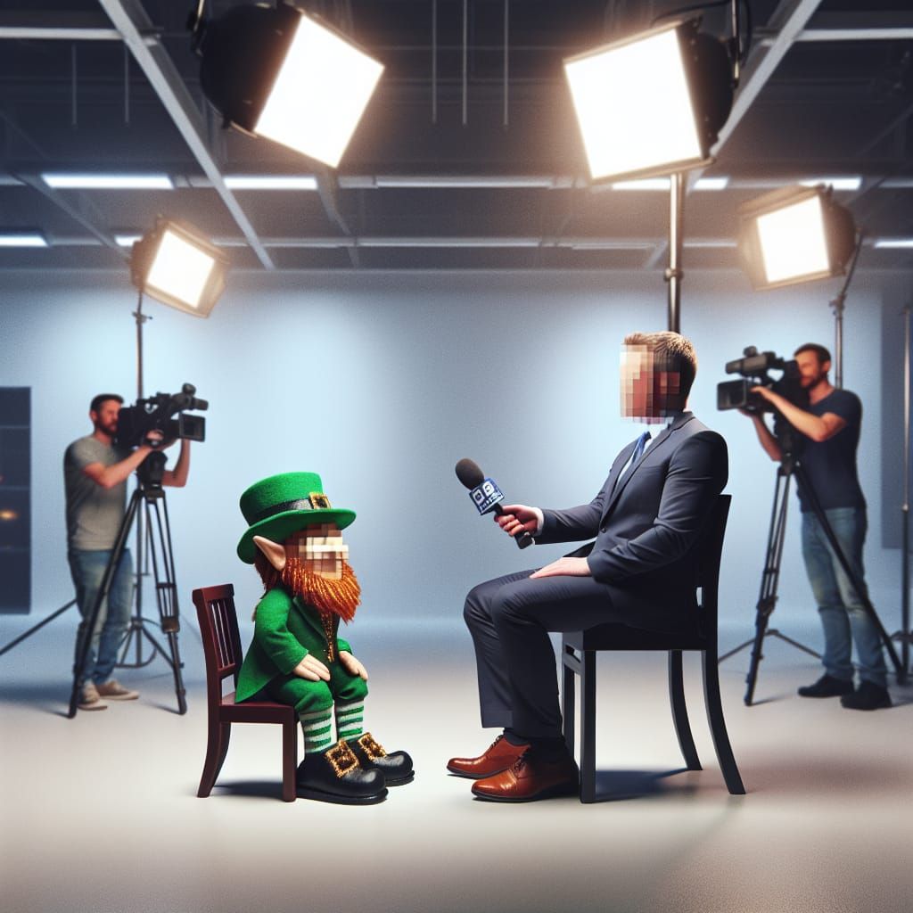Leprechaun Interview: Pixelated Mythical Being on News
