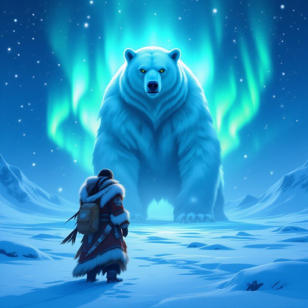 Bear Spirit Emerges for Nomadic Shaman in Arctic Fantasy