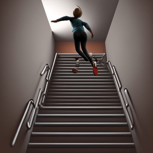 Struggles of a Disabled Woman Trying to Reach Her Apartment