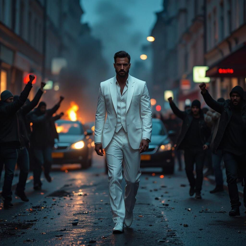 Swedish Man Walks Through Burning Stockholm: Metal Rap Cover