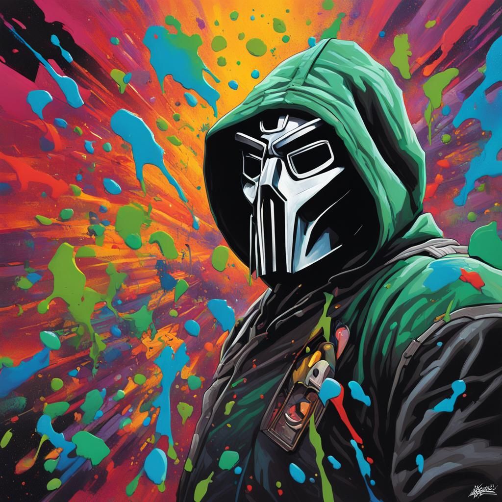 MF Doom Leads Resistance: Graffiti Street Art