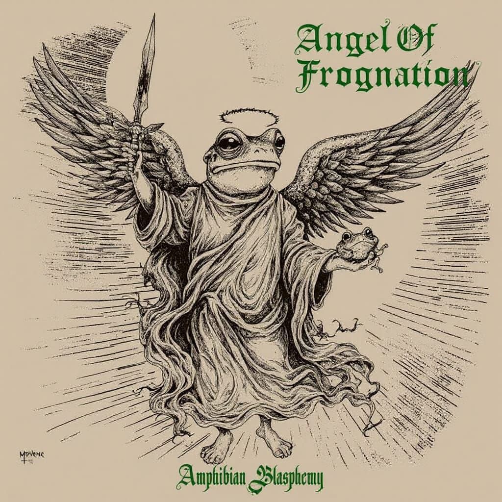 Alternative Album Cover: Angel of Frognation