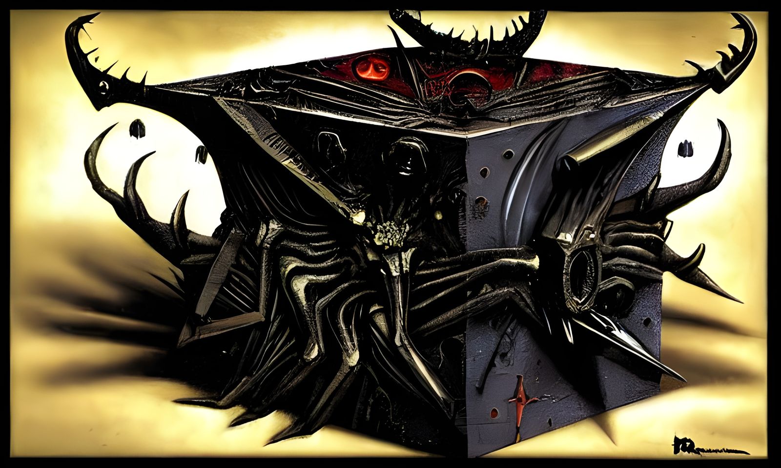 a demonic puzzlebox