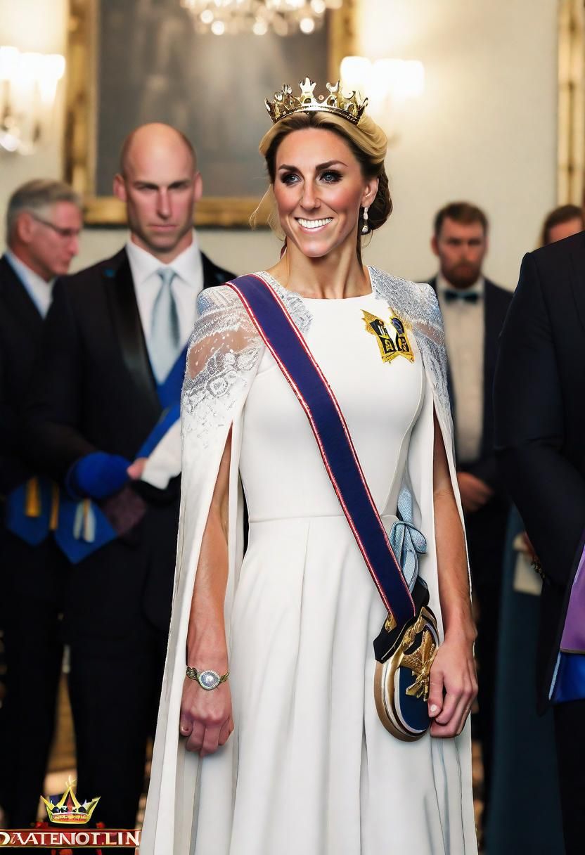 Charlotte Flair as Kate Middleton: Professional Portrait