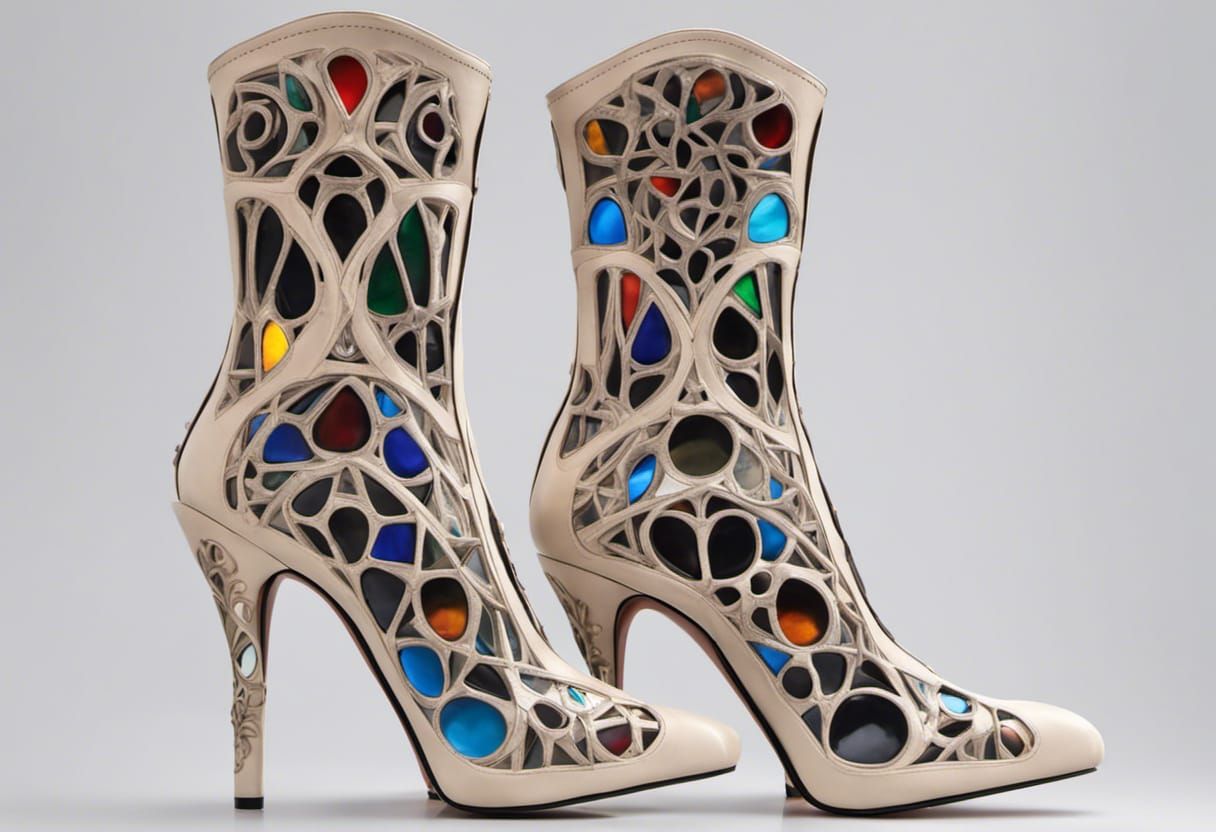 fitting shoes for the gala outfit.