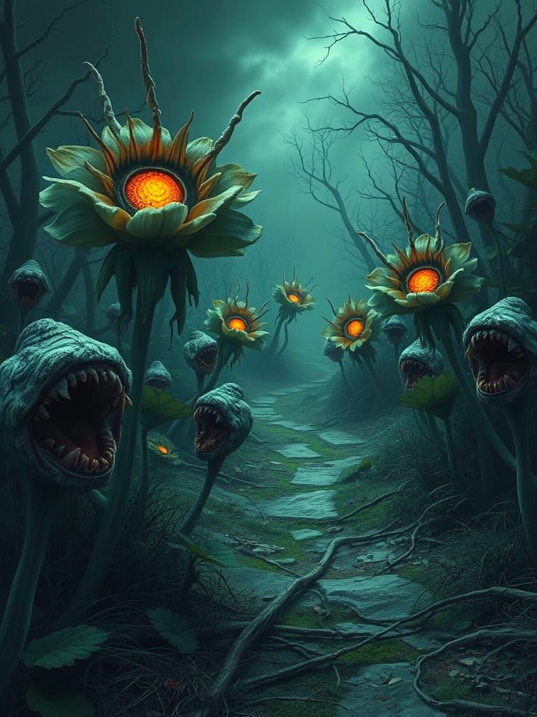 Creepy garden
