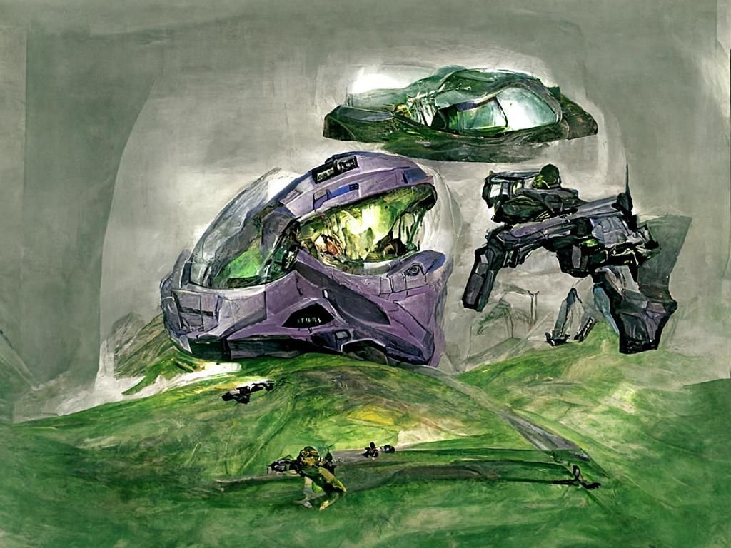 Halo Combat Evolved Inspired Concept Art