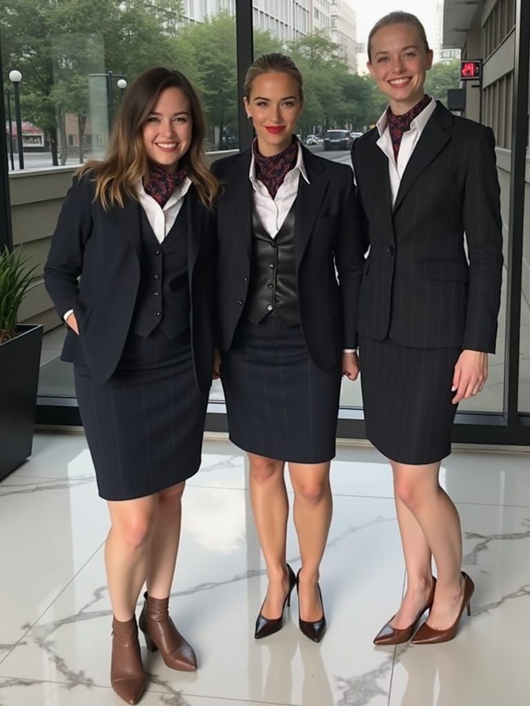 Refined Iranian Executive in Chic Office Attire