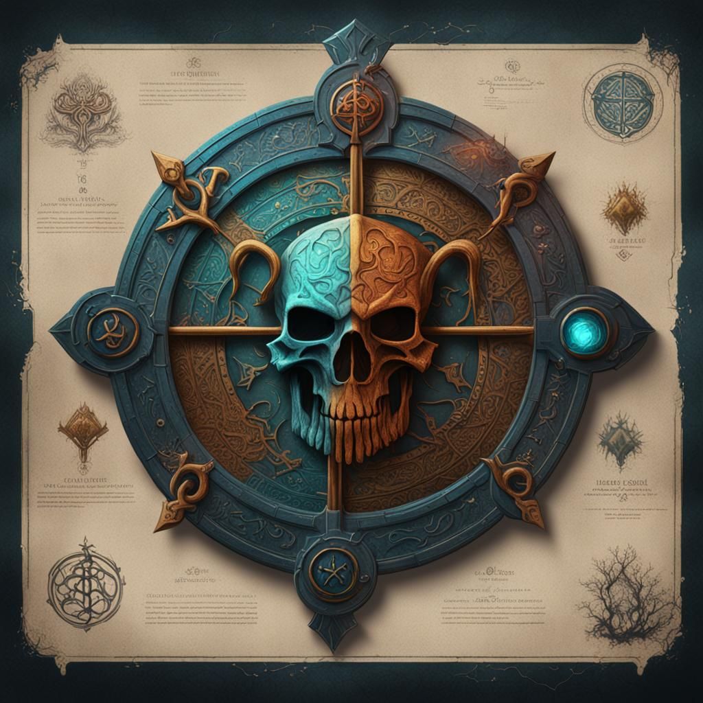 Sigils of Incurable Illness in Detailed Matte Painting