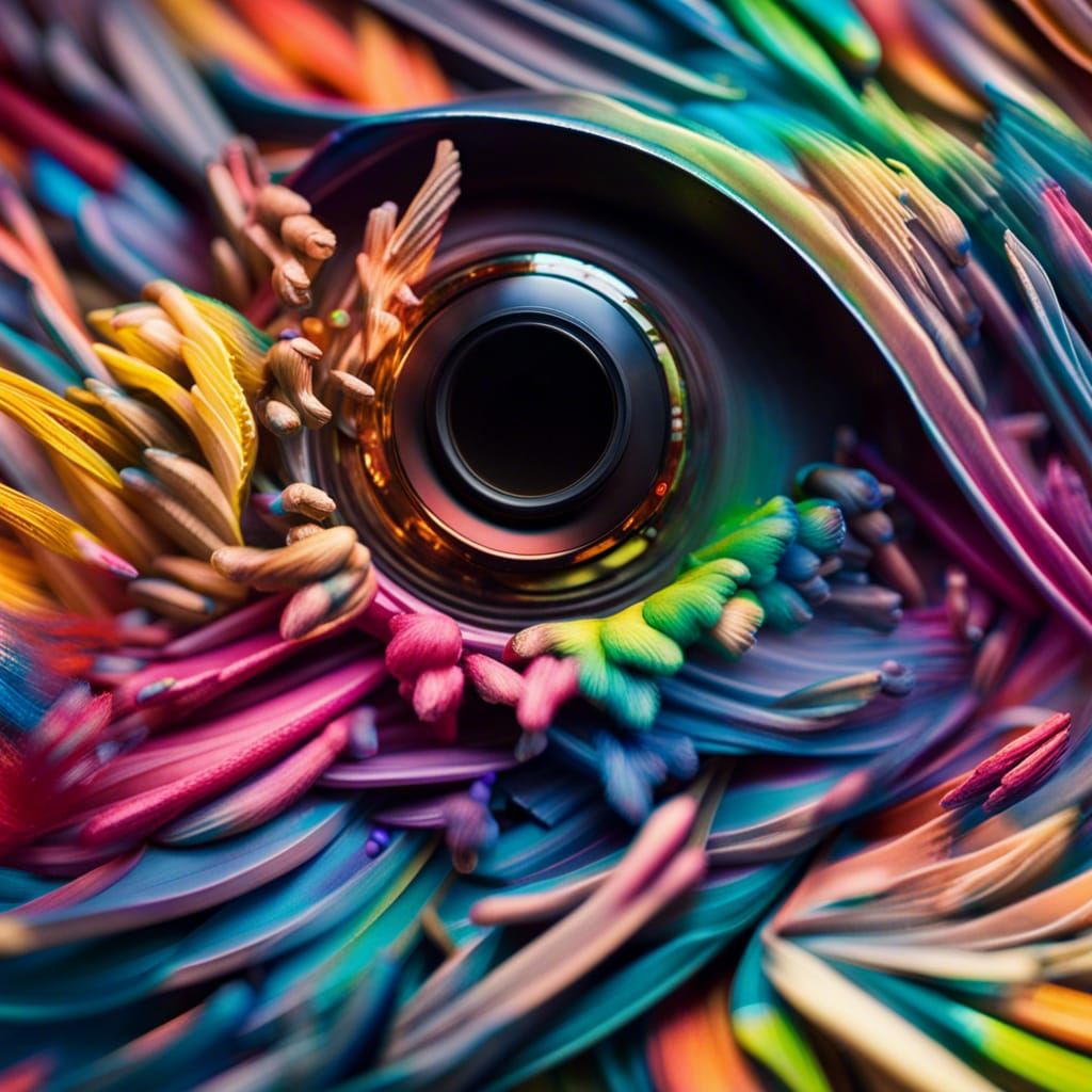 Colorful Wide-Angle DSLR Photograph in 8K