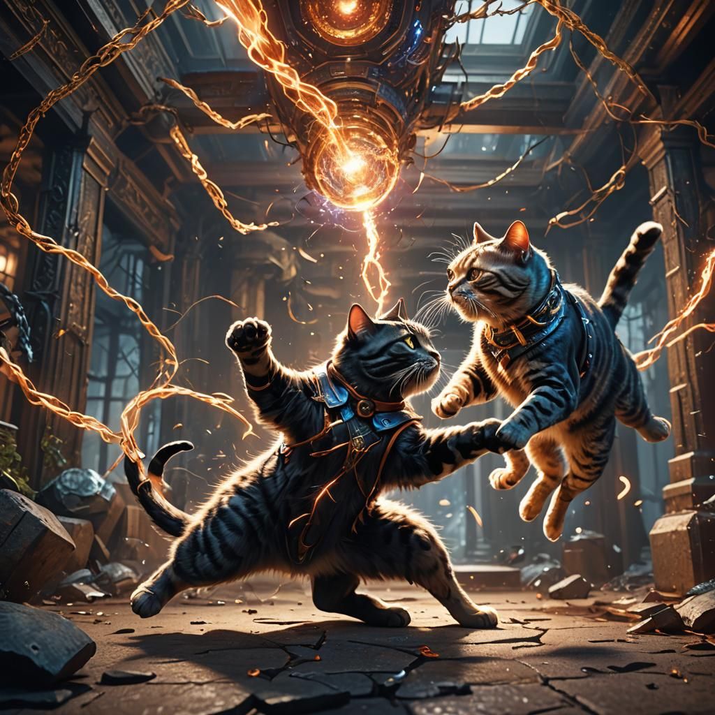 Schrodinger's Cats Fight in Quantum Entanglement