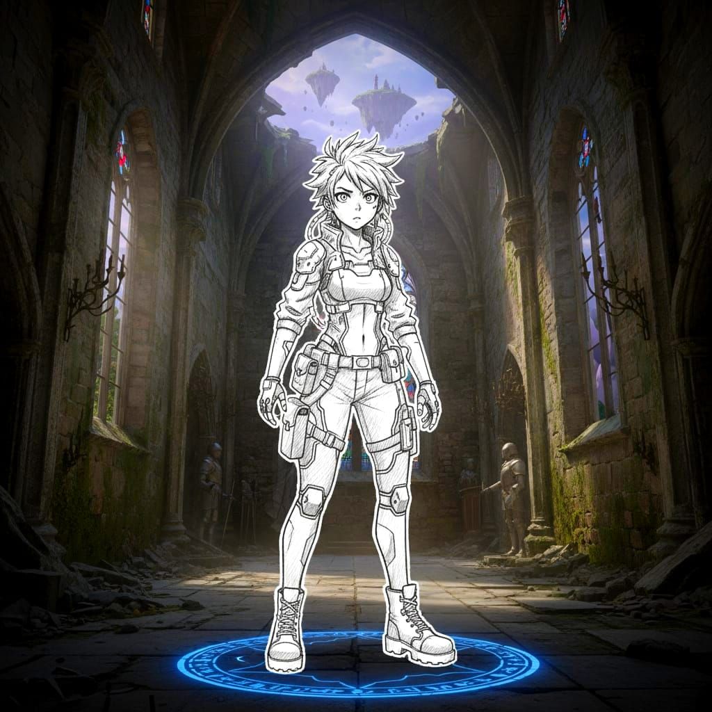 Transported to another dimension