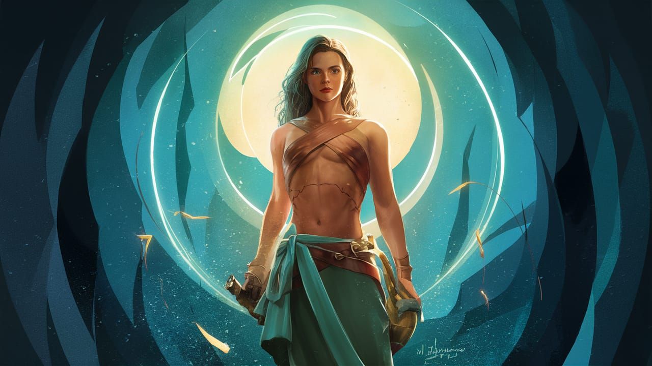 Epic Fantasy Prince Battles in Liminal Realm