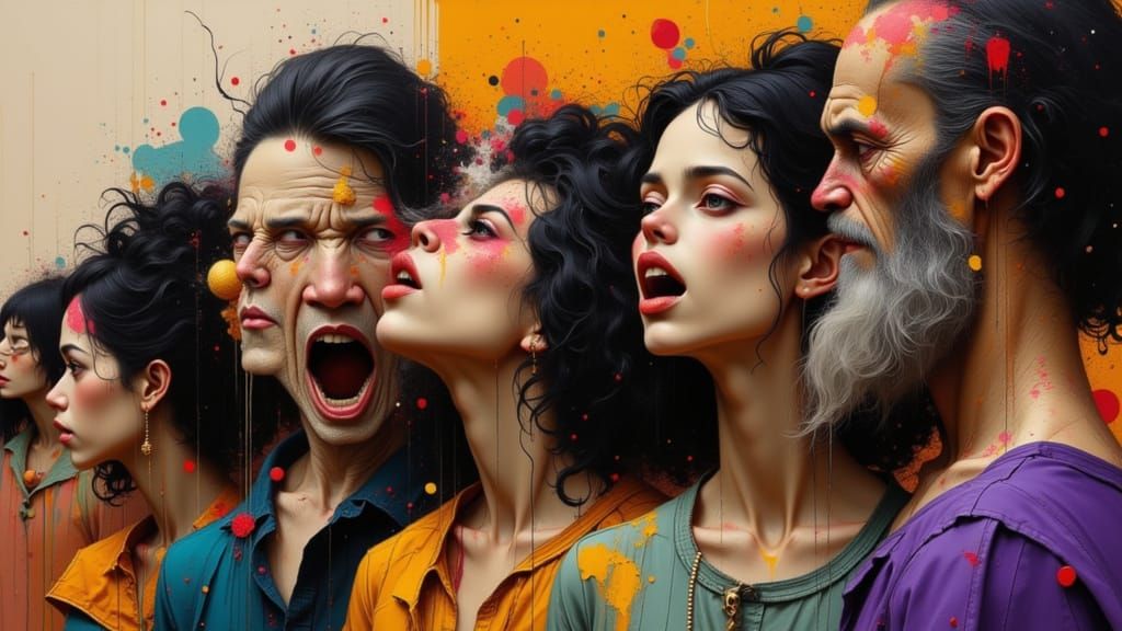 Joy and Despair in Dynamic Lighting Concept Art